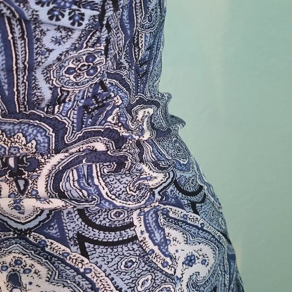 Michael Kors Paisley V-Neck top